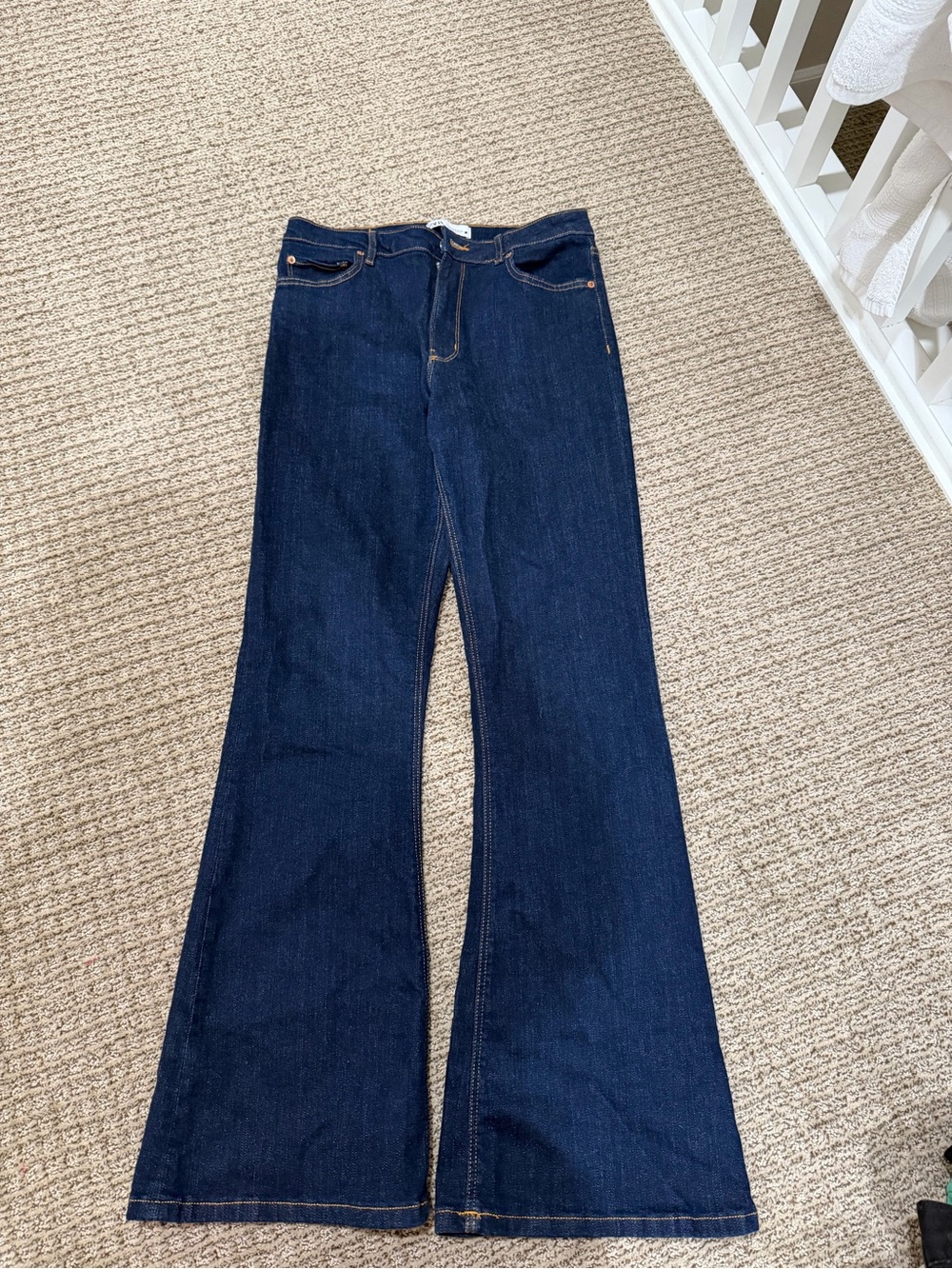 Zara Blue flared Jeans